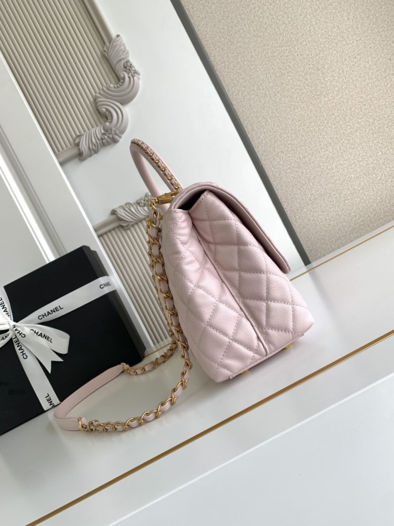 Ch**el top handle bags